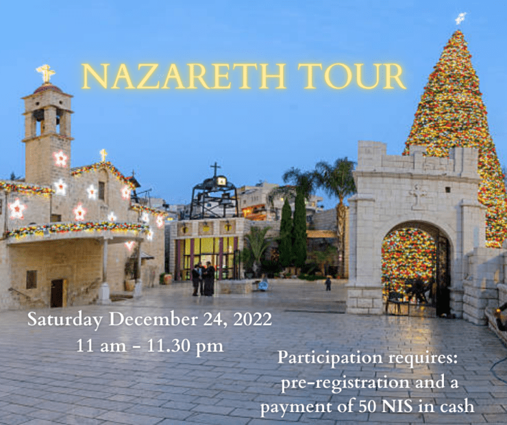 Christmas tour in Nazareth